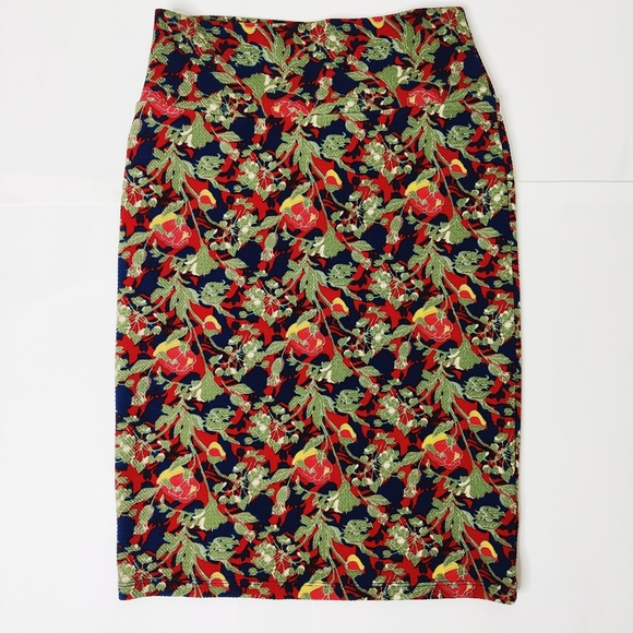 LulaRoe Pencil patterned skirt